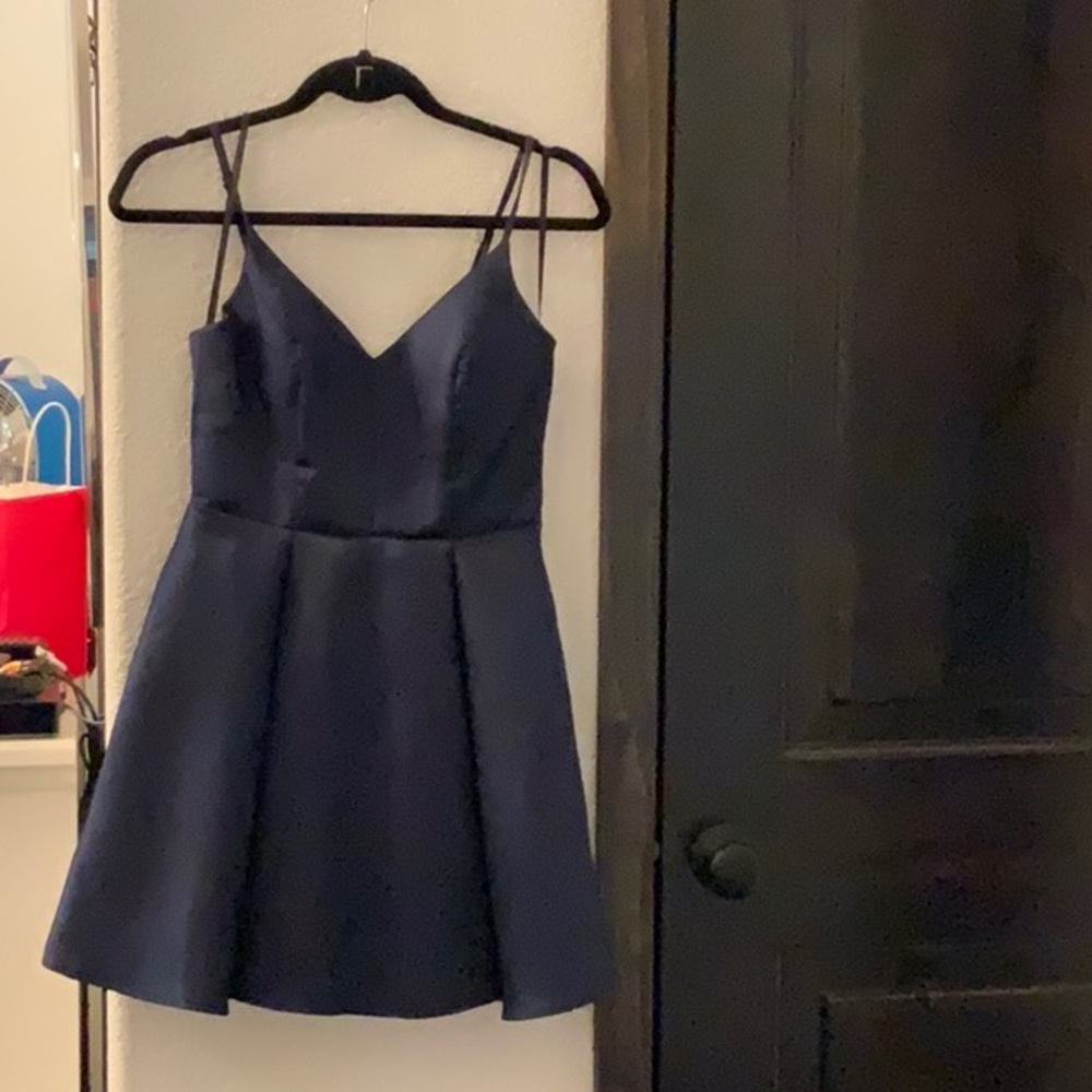 Windsor Navy Blue Strap dress size 1/2